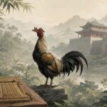 Seven Chickens, Six Hens, One Rooster
