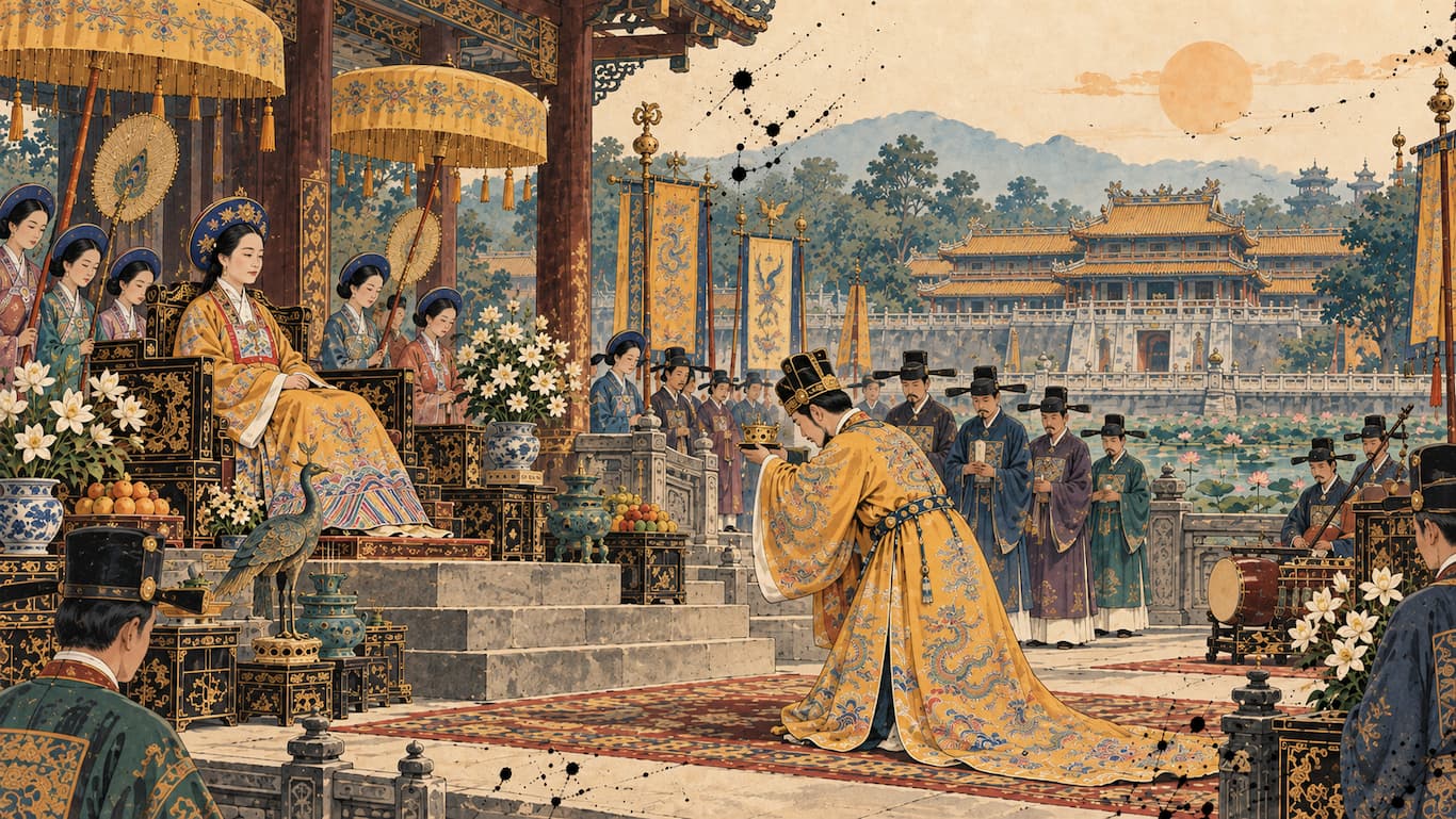 You are currently viewing Emperor Minh Mạng’s Celebration of the Empress Dowager’s 60th Birthday